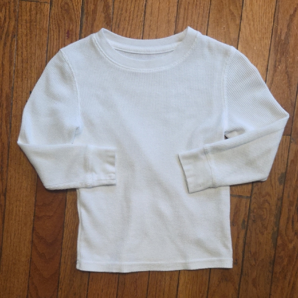 3/$15 White Thermal Tee (5T)